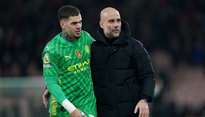 Pep Guardiola unsure on whether Ederson will stay at Manchester City