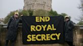 Protest in grounds of Windsor Castle over royal ‘secrecy’