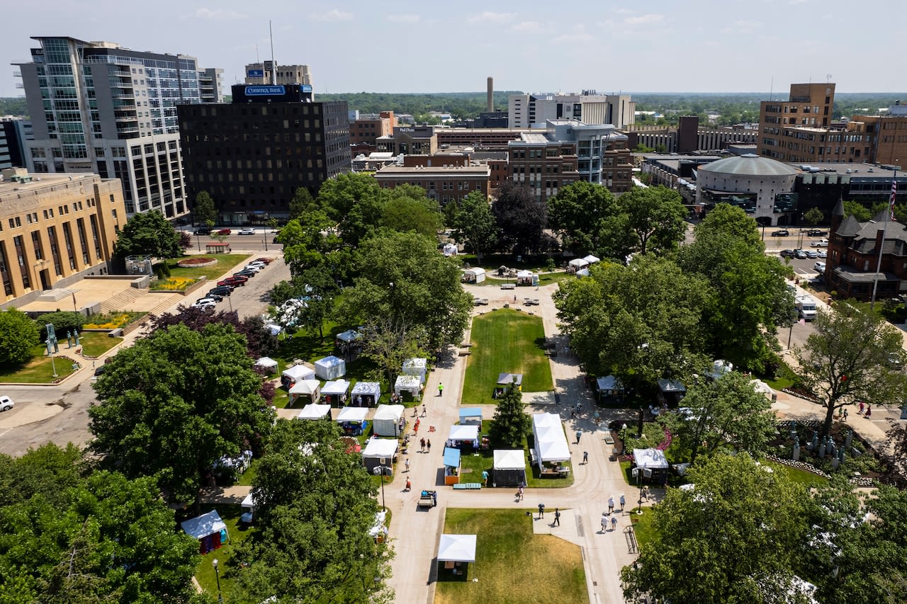 Splash pad, cafe among ideas floated for Kalamazoo’s Bronson Park