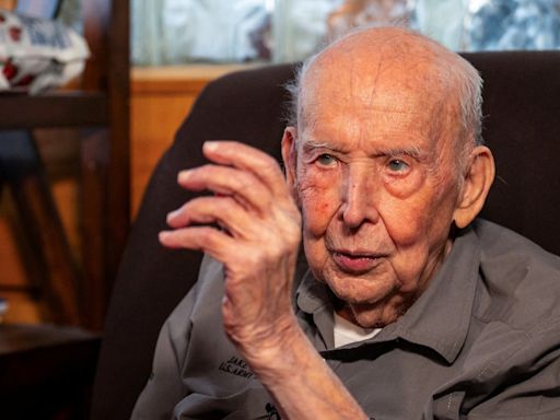 At 101, D-Day US veteran heads to France for 80th anniversary