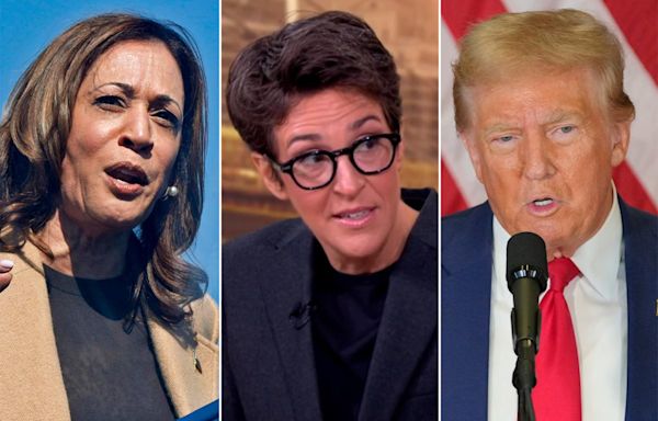 Rachel Maddow tells 'The View' she's "worried" about tonight’s debate between Kamala Harris and Donald Trump