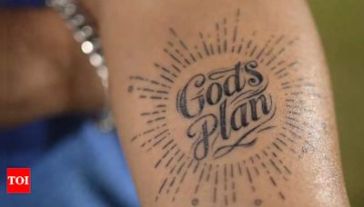 Rinku Singh opens up about the inspiration behind his 'God's Plan' tattoo - Watch - Times of India