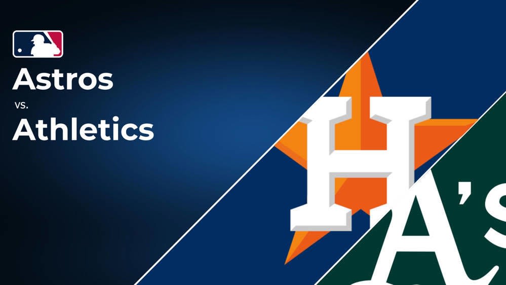 How to Watch the Astros vs. Athletics Game: Streaming & TV Channel Info for Sept. 12