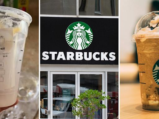 'I would sueee': Customer orders caramel frappuccino from Starbucks, notices something strange inside her drink