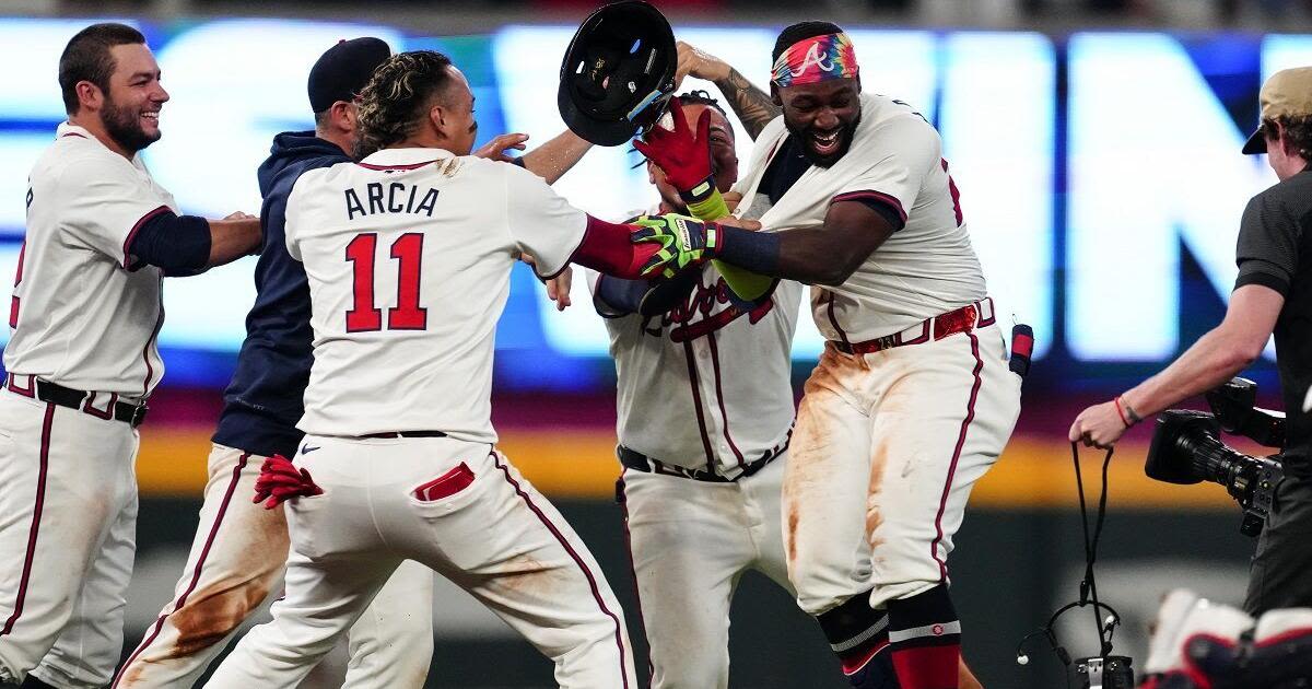 BRAVES BASEBALL: Harris hits RBI double in 10th inning to lift Atlanta past Marlins