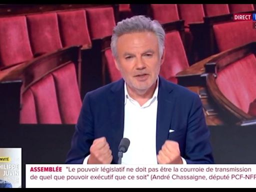 "Je vous aime mais je pars" : Avant de rejoindre BFMTV, Éric Brunet fait ses adieux à LCI et à sa "comparse" Émilie Broussouloux