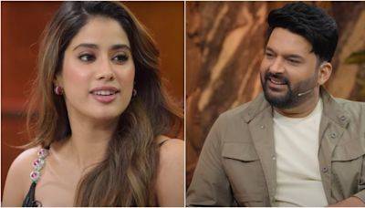 Watch: Janhvi Kapoor blushes as Kapil Sharma teases about Shikhar Pahariya