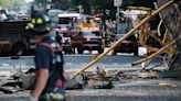 Dramatic video captures moment of NYC crane collapse