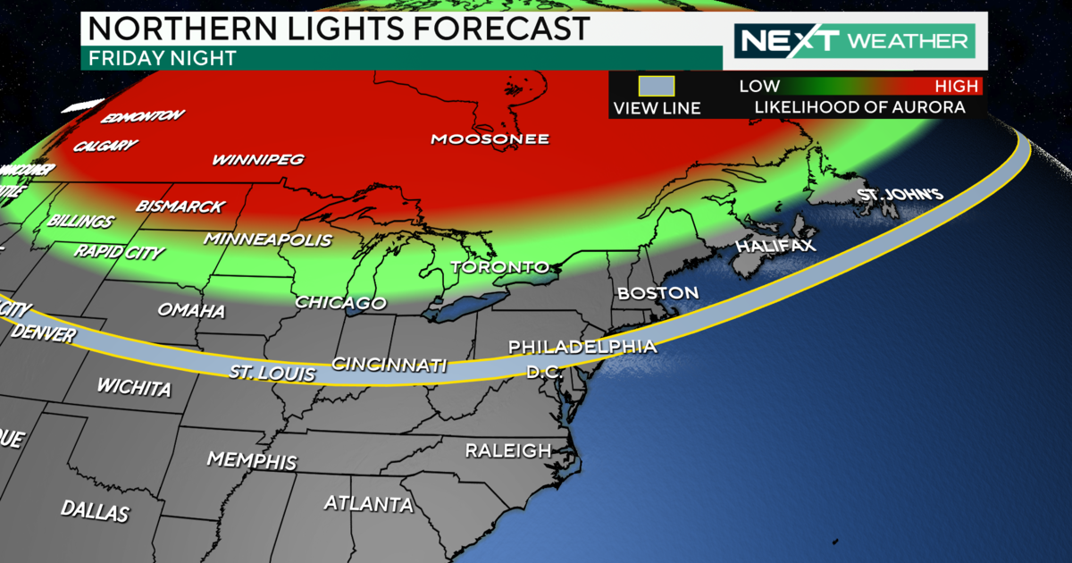 Keeping an eye out for aurora borealis watch in Philadelphia