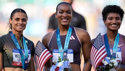 Jasmine Jones, daughter of former Bills player, ready to compete in the 400-meter hurdles