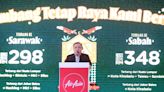 Transport minister announces low fares for AirAsia flights to Sabah, Sarawak for Hari Raya