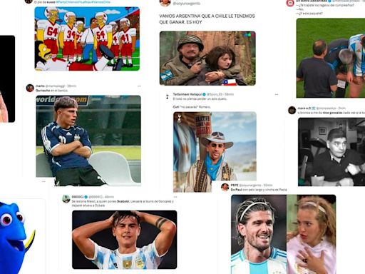 Los memes del triunfo de Argentina ante Chile: Dibu y Lautaro Martínez los héroes, el look de De Paul y la racha de Nico González