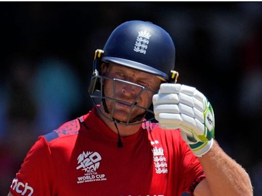 BRUTAL HITTING! Jos Buttler Hits 5 Sixes in an Over off Harmeet Singh | WATCH - News18