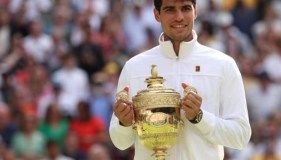 Alcaraz defends Wimbledon title as Djokovic fades in final