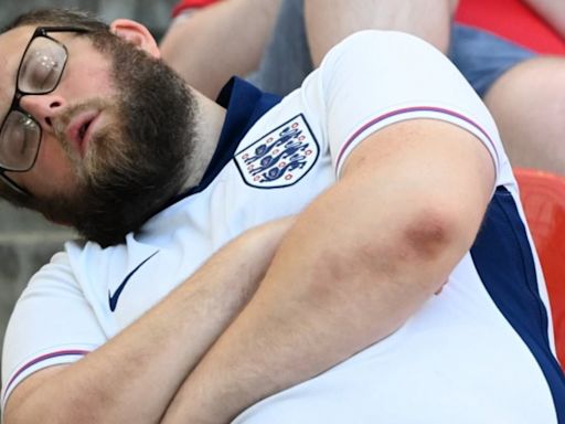 Sore heads for England fans today after 0-0 Euros bore draw