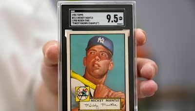 Six Mickey Mantle rookies among $2 million theft at weekend card show