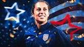 Retired U.S. soccer star Carli Lloyd announces she is expecting baby in October