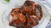 Baked And Glazed Honey Shallot Chicken Recipe