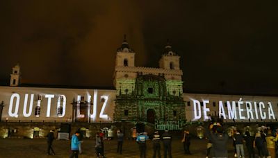 La noche de Quito se iluminará con espectáculo de proyecciones sobre su historia y cultura