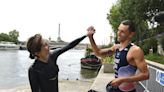 French sports minister takes dip in the Seine ahead of Paris Olympics