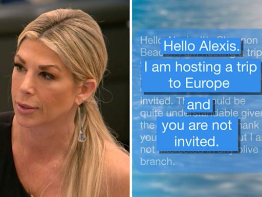 'RHOC' exclusive clip: Alexis Bellino is "f***ing done" after Shannon Beador shuts her out of cast trip to London