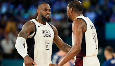 The US will play France for the basketball crown at the Paris Games in a gold-medal rematch