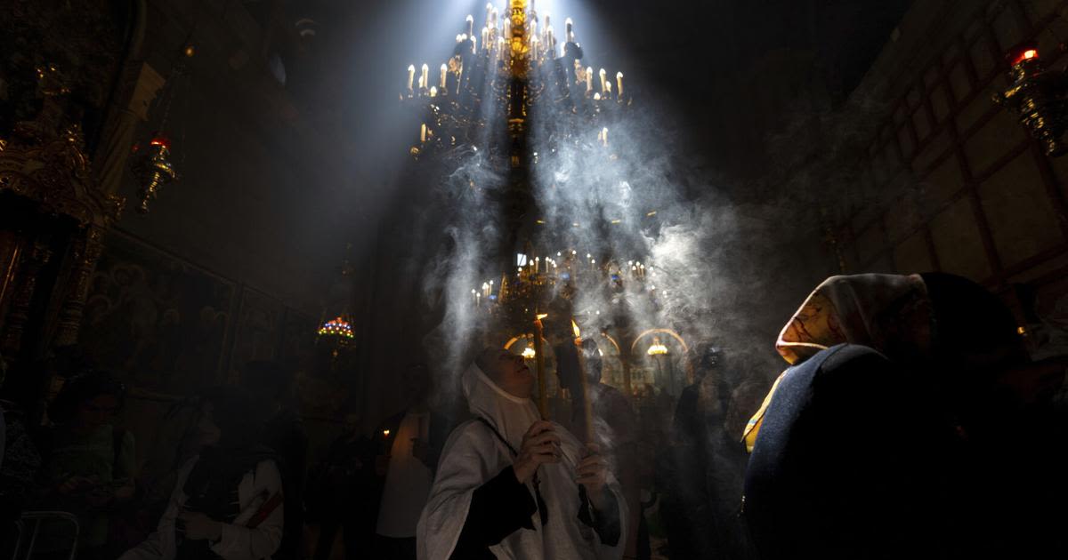 Israel Palestinians Orthodox Easter