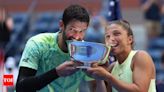 Sara Errani and Andrea Vavassori win US Open mixed doubles title | Tennis News - Times of India