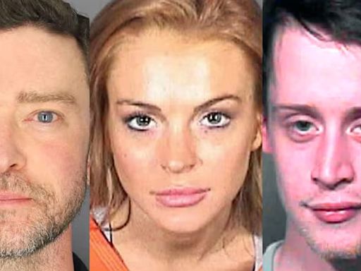 Justin Timberlake y la lista de famosos que fueron arrestados por conducir en estado de ebriedad