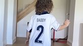 Lauryn Goodman dresses son Kairo in 'Daddy' England shirt for Euros