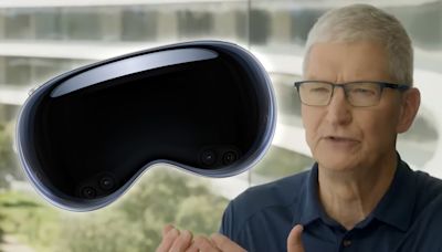 Tim Cook urges fans to try 'incredible' Apple Vision Pro headset demo for free