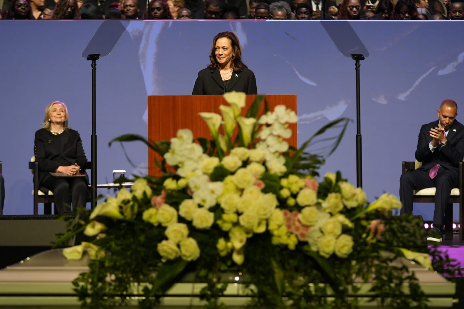 Kamala Harris delivers eulogy at Rep. Sheila Jackson Lee’s funeral | Houston Public Media