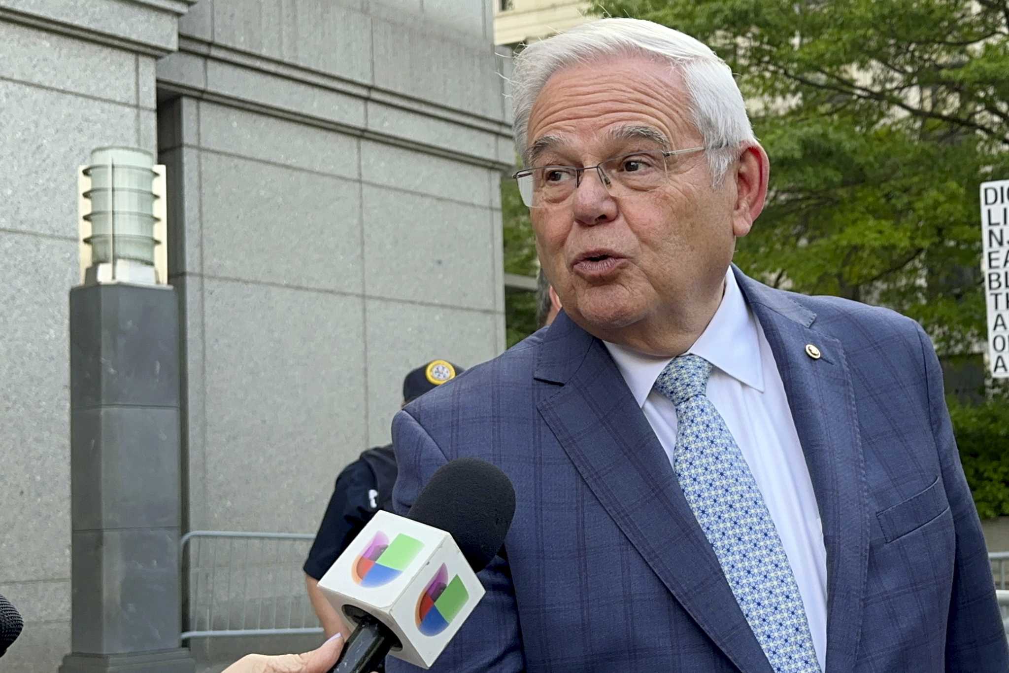 Bob Menendez says he didn’t testify because prosecution failed to prove its bribery case against him