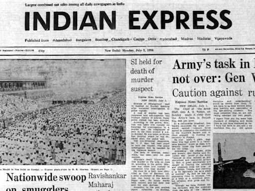 July 2, 1984, Forty Years Ago: Army In Punjab