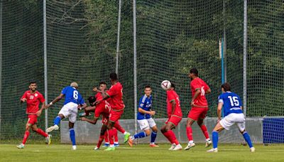 Primera prueba de pretemporada: el Real Oviedo empata (1-1) con la selección de Omán en su primer ensayo con Calleja