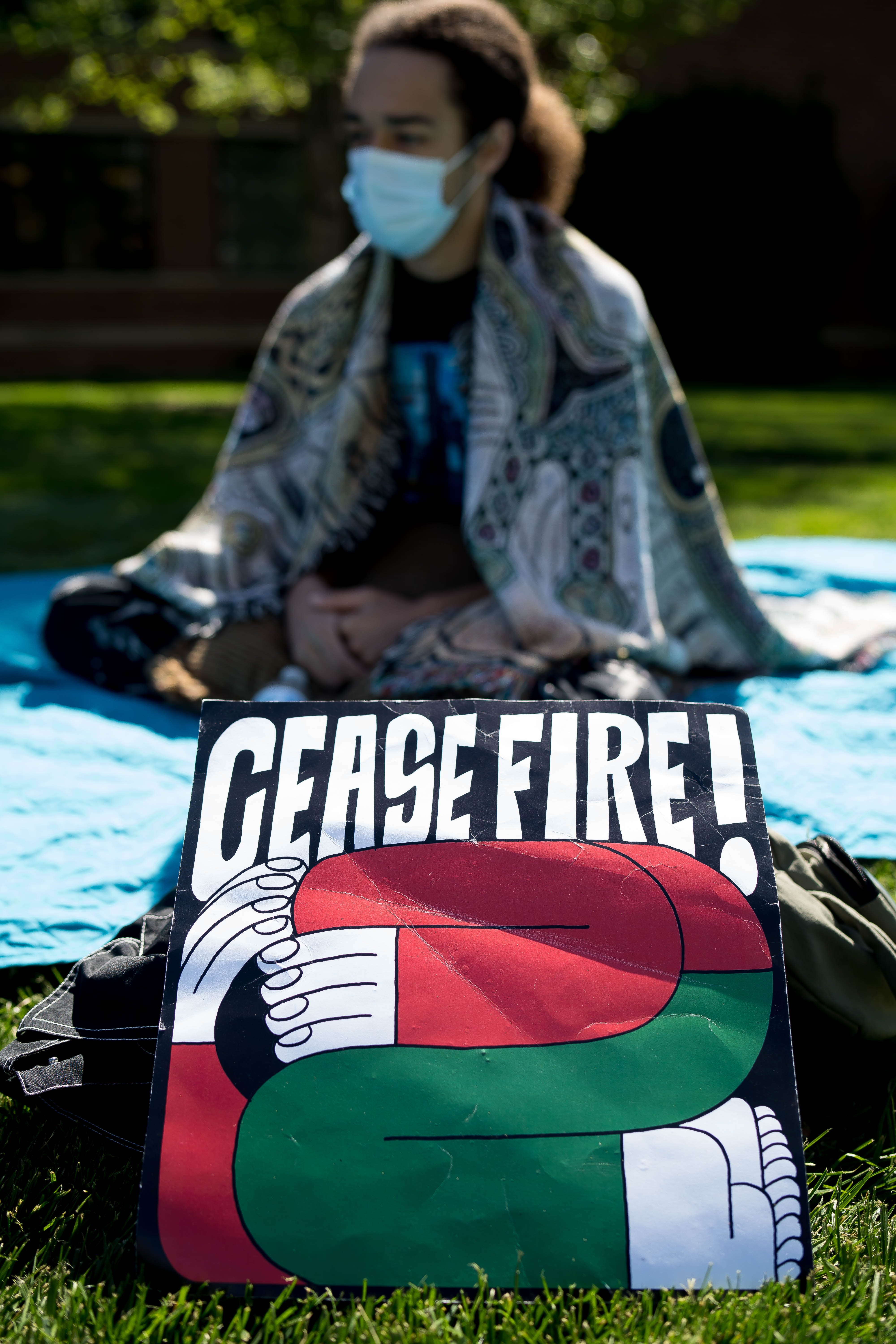 'Not the university's role': UD responds to students protesting against violence in Gaza