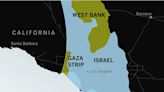 How big are Israel and Gaza? Smaller than you might think