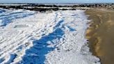 VÍDEO: temperaturas extremas congelam ondas do mar na Terra do Fogo