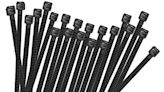 HMROPE 100pcs Cable Zip Ties Heavy Duty 8 Inch, Now 57% Off