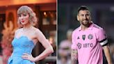 Taylor Swift and Lionel Messi dominated ticket sales in 2023