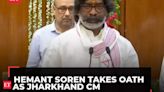 Hemant Soren takes oath as Jharkhand CM for third time