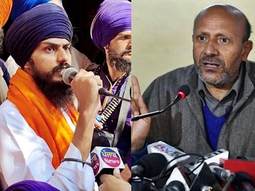 Jailed leaders Amritpal Singh, Engineer Rashid to take oath as Lok Sabha MPs today