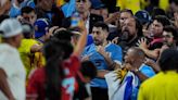 Uruguay: Revelan el motivo por el que jugadores pelearon con aficionados de Colombia