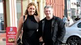 Claire Sweeney arrives in Blackpool with boyfriend Ricky Hatton