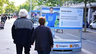 El Banco de Alimentos de Zaragoza invita a "dejar comida pagada" en los supermercados