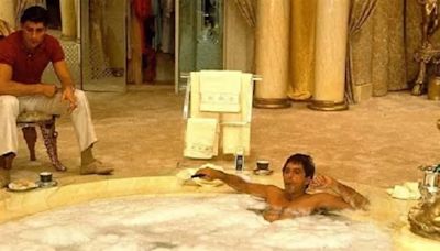 Spacciatore come Scarface con Al Pacino, la droga nella vasca da bagno