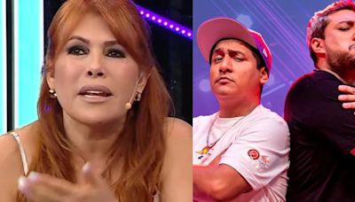 Magaly Medina critica a Jorge Luna y Ricardo Mendoza por decir que no les gusta regalar su tiempo a los fans