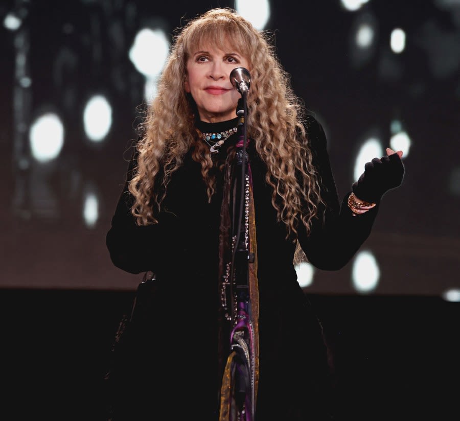 Taylor Swift Fans Notice Stevie Nicks Wearing ‘TTPD' Bracelet on Stage