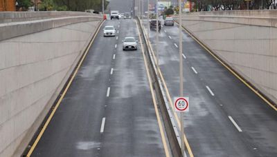 Aún sin puente peatonal, Enrique Galindo inaugura puente a desnivel de avenida Himalaya en SLP