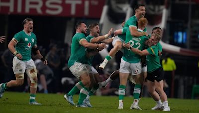 Ciaran Frawley revels in match-winning contribution as Ireland stun South Africa